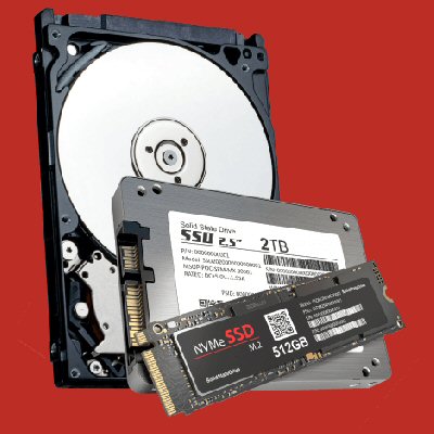 HDDs & SSDs